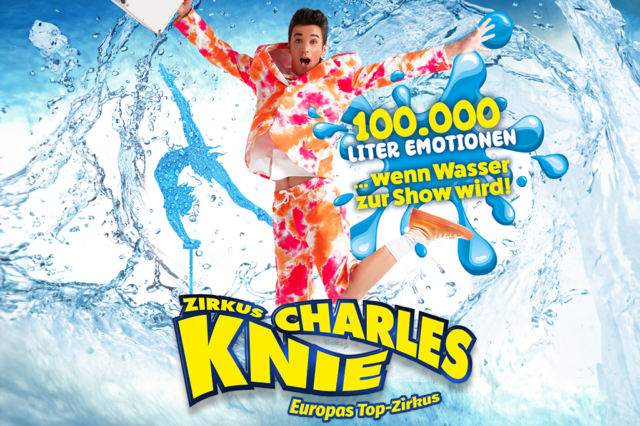 Werbeplakat Zirkus Charles Knie